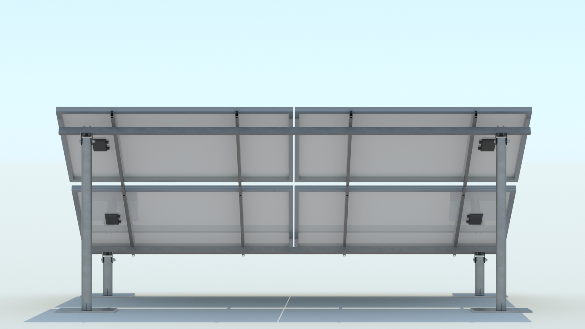 太阳能电池板安装结构2